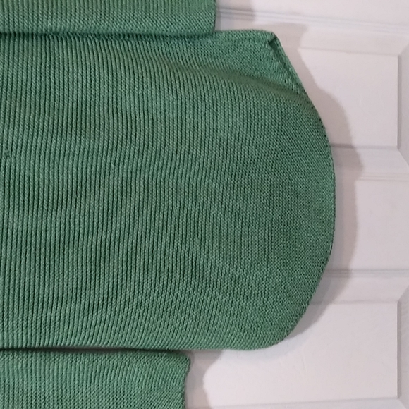 Lauren Ralph Lauren woman's green knitted pullover boat neck sweater siz… - Picture 4 of 15